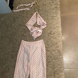 Two piece pant set